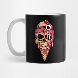 Horror Ice Cream Cone Mug